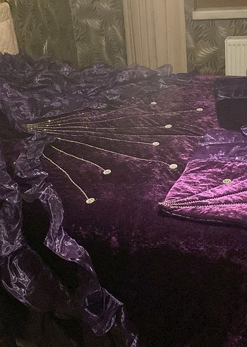 Mor yatak örtüsü - Görsel 4