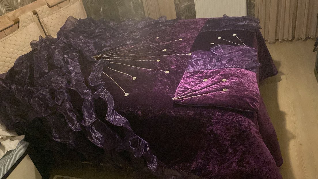 Mor yatak örtüsü - Görsel 2