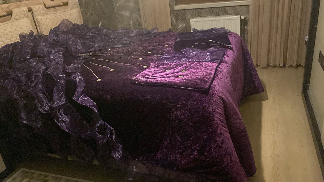 Mor yatak örtüsü - Görsel 3