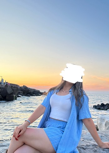 Trendyol & Milla Gömlek Şort takım