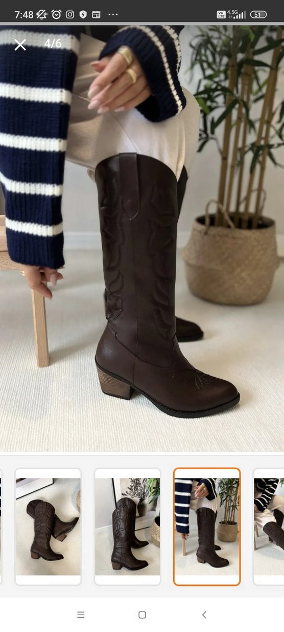 Western Kovboy Çizme - Görsel 2