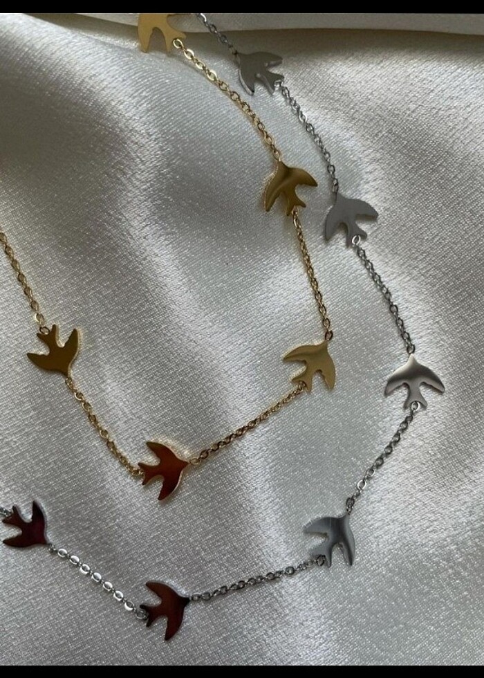 Çelik Martı Kolye - Görsel 2