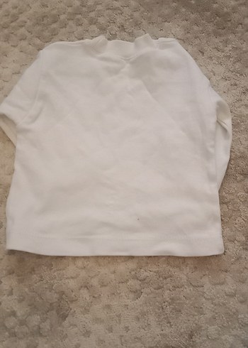 Beyaz Çocuk Uzun Kollu İçlik - Görsel 2