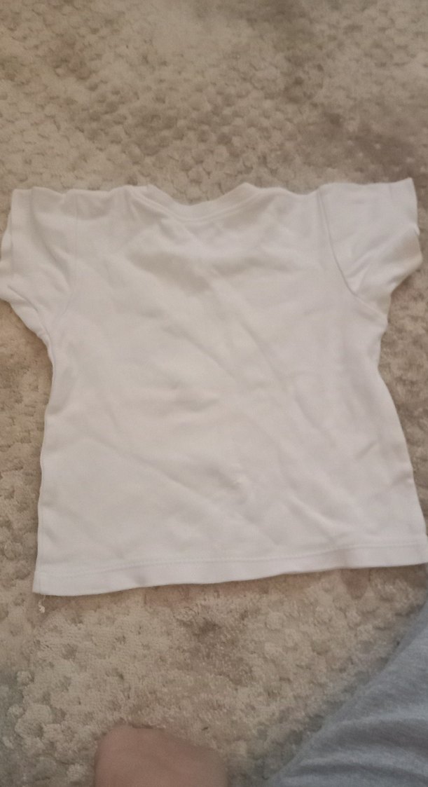 Beyaz Erkek Çocuk İçlik Tişört - Görsel 2