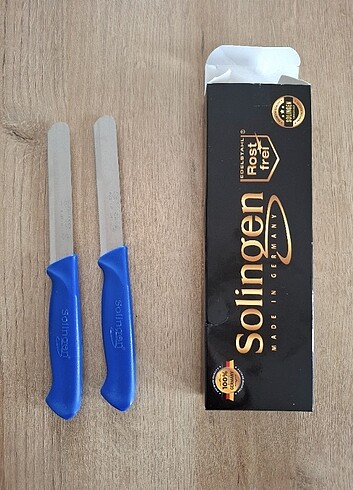 Solingen Micro Sebze Doğrama Bıçağı 2'li yeni