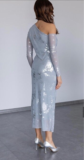 Zara Desenli elbise