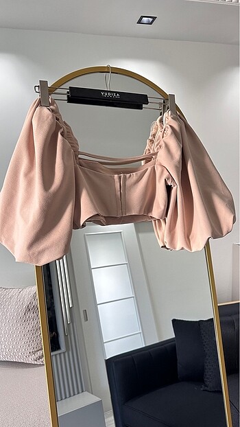 Balon kol crop - Görsel 2