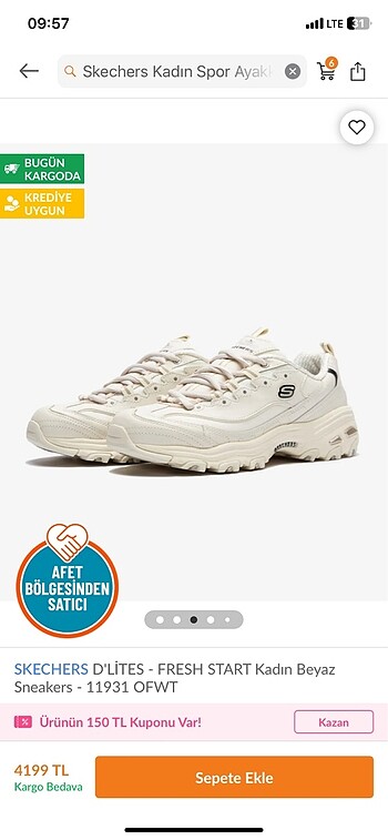 Skechers Skechers D?lites spor ayakkabı