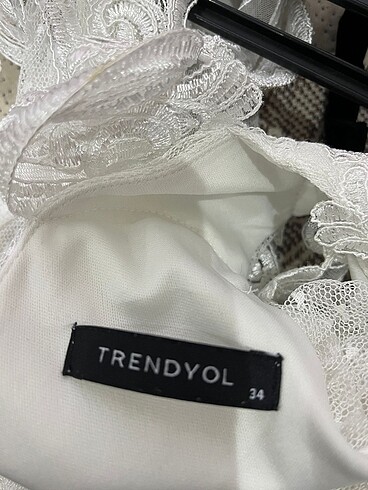 Tüllü Nikah Nişan Düğün Mezuniyet Elbisesi - Görsel 3