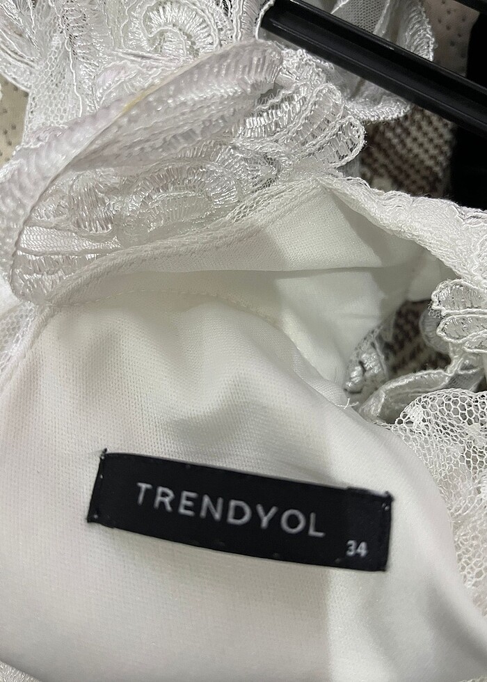 Tüllü Nikah Nişan Düğün Mezuniyet Elbisesi - Görsel 3