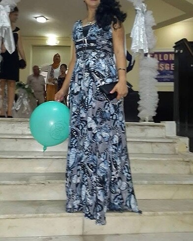 Uzun elbise - Görsel 7