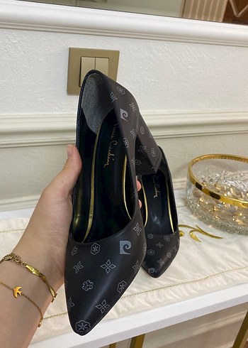 39 Beden siyah Renk Pierre Cardin topuklu ayakkabı