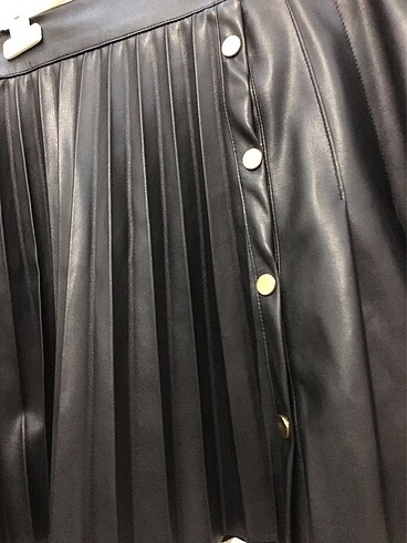 Topshop Top Show Deri Etek