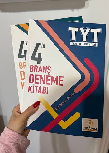  Beden Renk Çıkarım 4. Sınıf AYT ve TYT Deneme Kitapları