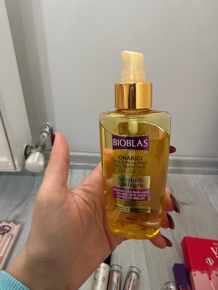 Bioblas Keratin & Collagen Saç Bakım Yağı - Görsel 2