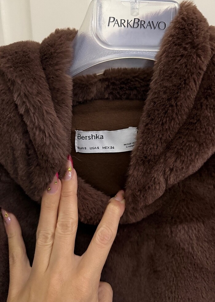 Bershka Peluş Sweatshirt - Görsel 3