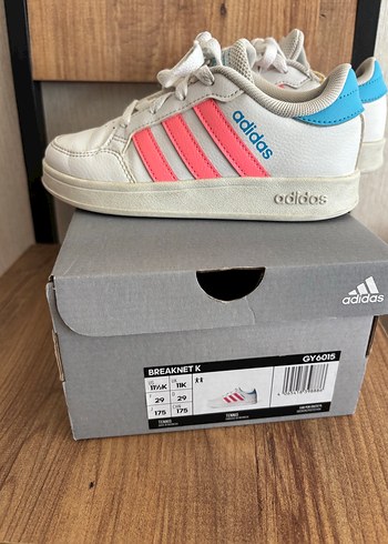 Beyaz kız çocuk Spor Ayakkabı - Görsel 2