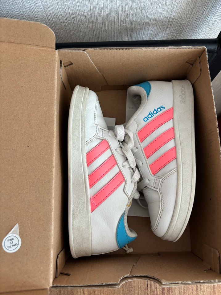 Beyaz kız çocuk Spor Ayakkabı - Görsel 3