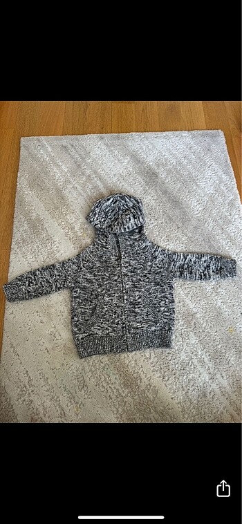 Gap baby kapüşonlu hırka
