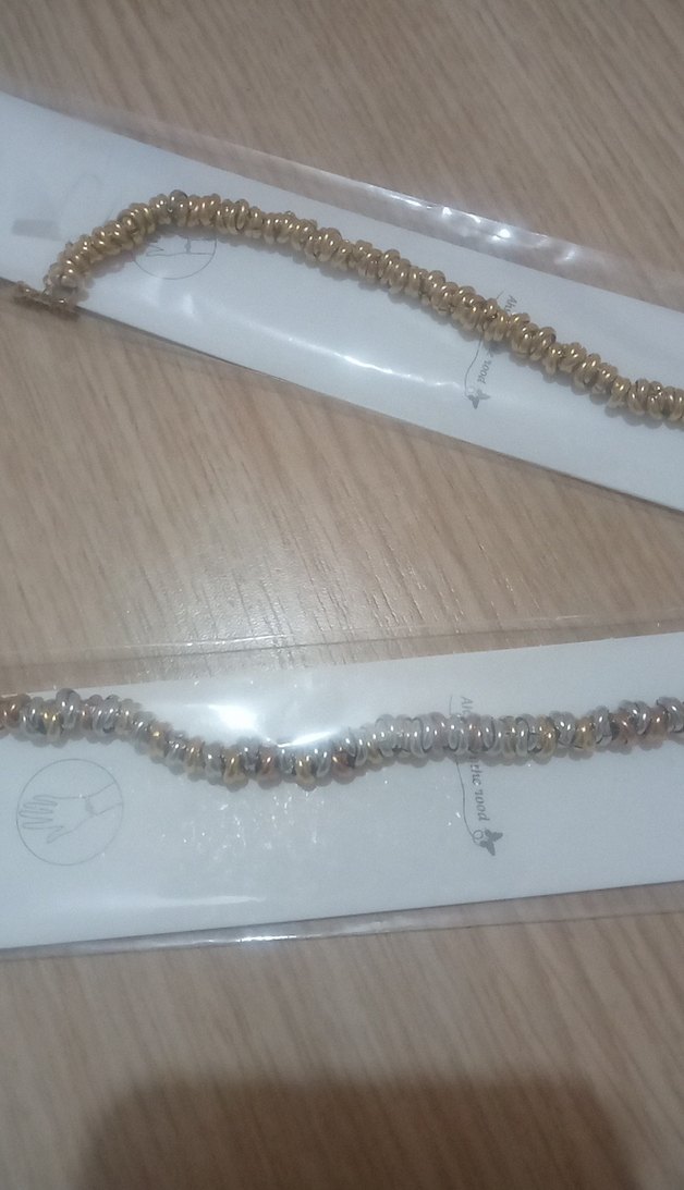 Altın Renk Zincir Detaylı Kadın El Zinciri - Görsel 2