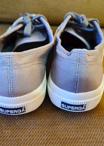 Superga Superga Orjinal Bej Gri Kadın Spor Ayakkabı