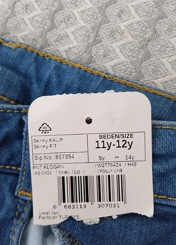 LCW Waikiki 11.12 yaş kız pantolun 