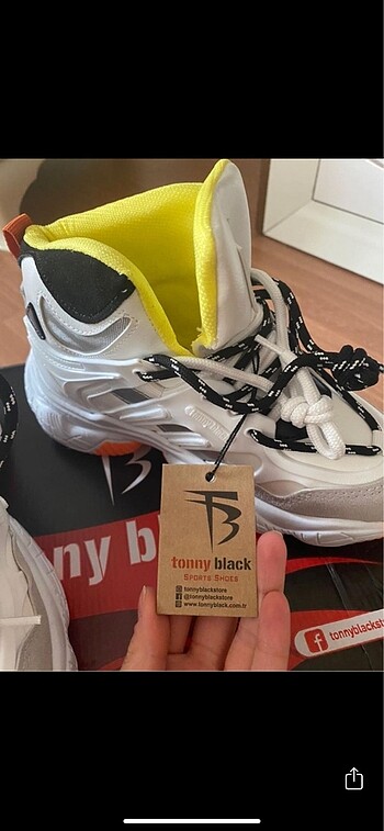 36 Beden Tonny black spor ayakkabı