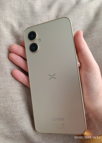 Gri AMIX Android Telefon Çift Kamera