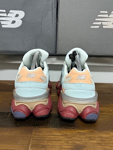 39,5 Beden çeşitli Renk New Balance 9060 Yeşil Dar Kalıp
