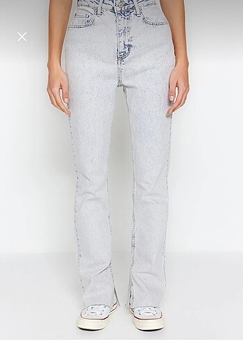 xs Beden Yüksek bel Trendyol jean