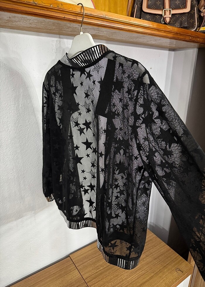 Transparan hırka - Görsel 2