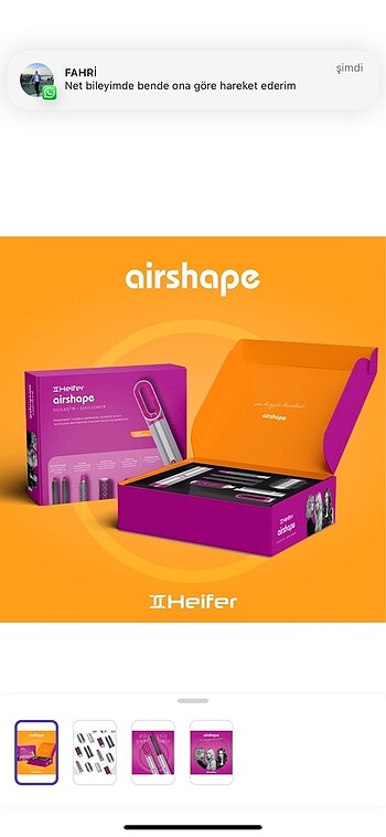 Heifer Airshape Saç Şekillendirme Seti