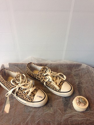 Converse ayakkabı leopar 
