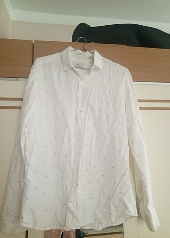 Pamuklu Beyaz Erkek Gömlek - Görsel 3