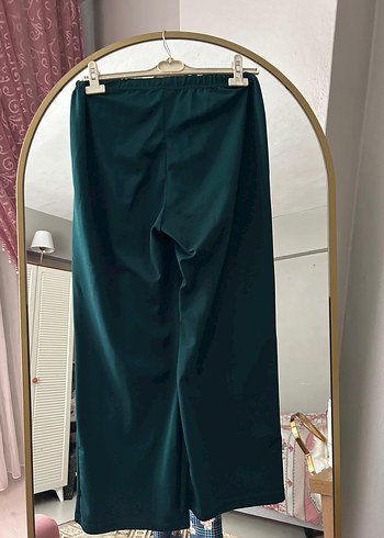 Kadın Yeşil Nakışlı Midi Takım - Görsel 6