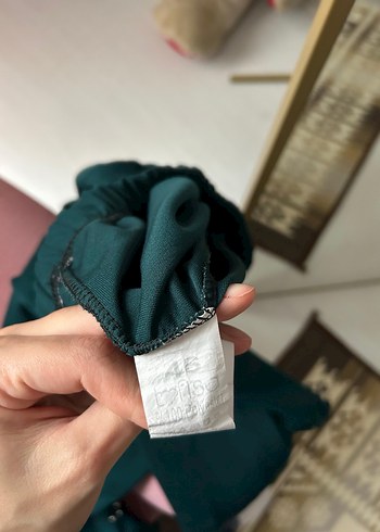 Kadın Yeşil Nakışlı Midi Takım - Görsel 7