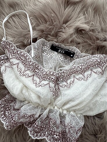BSL FASHION Bralet dantelli