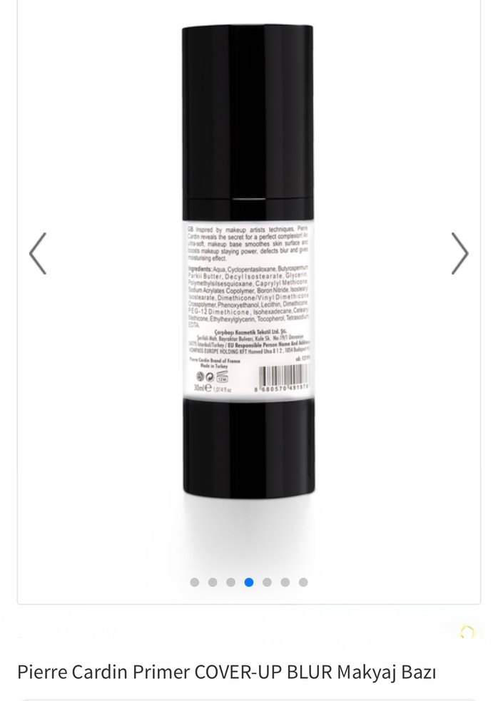 Pierre Cardin Cover-Up Blur Makyaj Bazı - Görsel 4