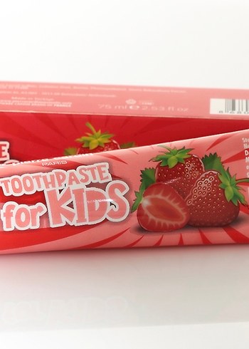 Çilek Aromalı Çocuk Diş Macunu - Görsel 5