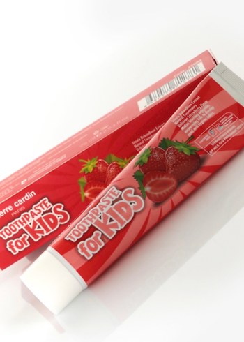 Çilek Aromalı Çocuk Diş Macunu - Görsel 3