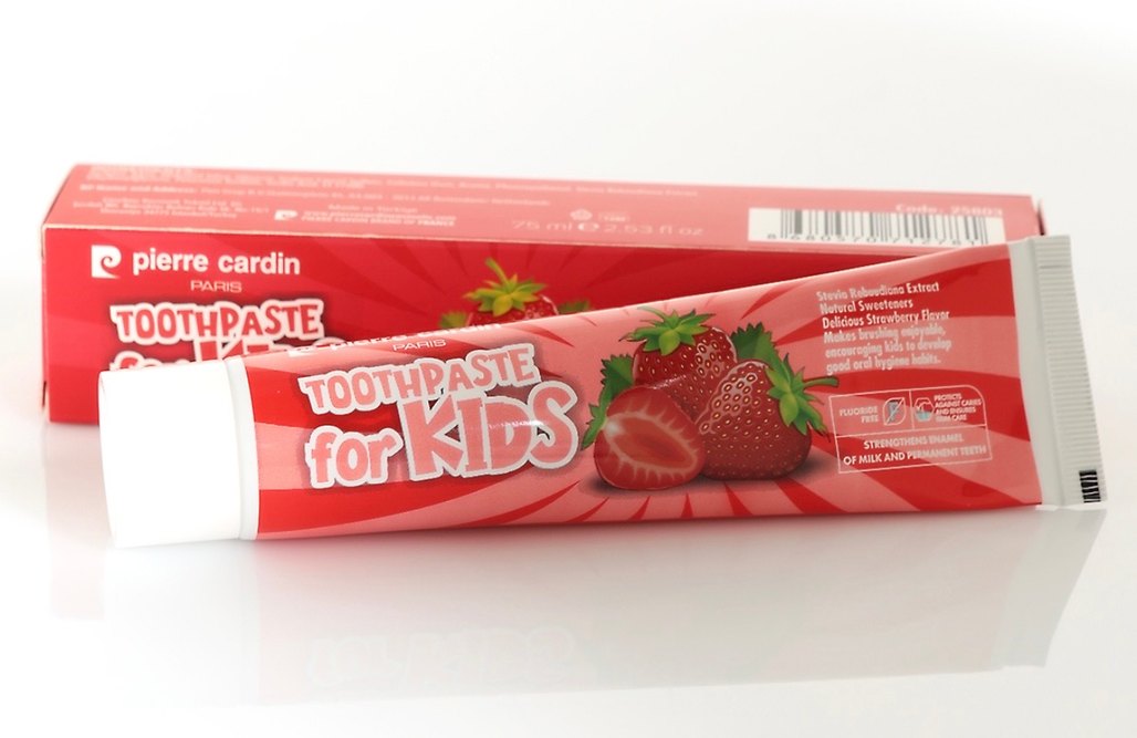 Çilek Aromalı Çocuk Diş Macunu - Görsel 5