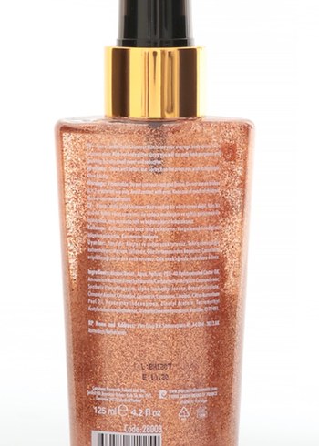  PierreCardin BodyMist-AltınSimli Vücut Spreyi-125 ml - Görsel 2