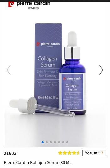  Beden Kollajen Serum 30 ML Pierre Cardin