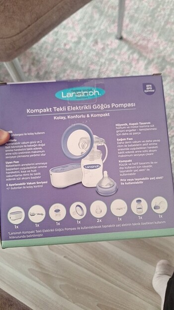 Elektrikli süt pompasi - Görsel 2