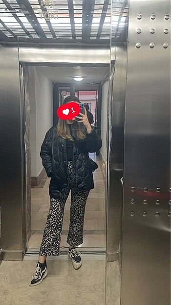 Zara Leopar pantolon