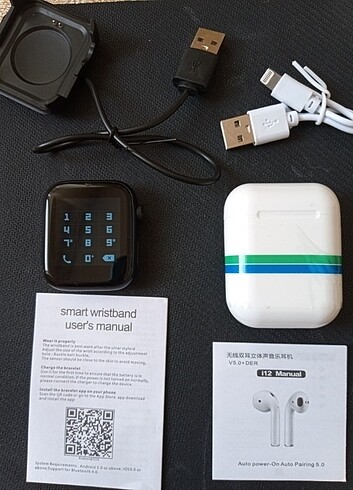 Akıllı saat ve airpods sıfır 