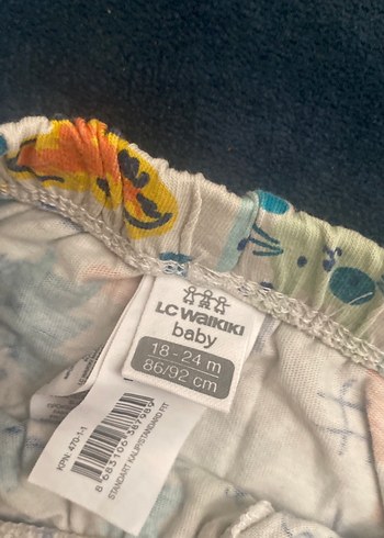 Renkli Desenli Kız Çocuk Rahat Kesim Tayt - Görsel 4