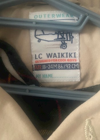 Düğmeli Erkek Çocuk Bej Kaban - Görsel 8