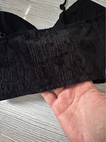 xs Beden Crop bluz büstiyer