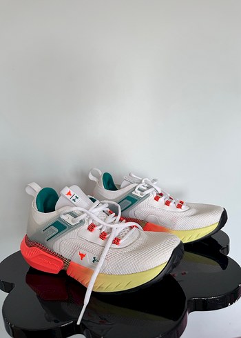 UNDER ARMOUR Renkli Baskılı Erkek Spor Ayakkabı - Görsel 4